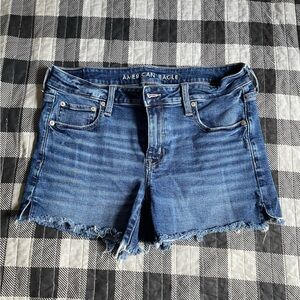 American Eagle denim midi shorts, size 10